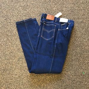 Vintage 70’s 80’s NWT Blaze Jeans New Old Stock High Waisted Blue Jeans Jagger